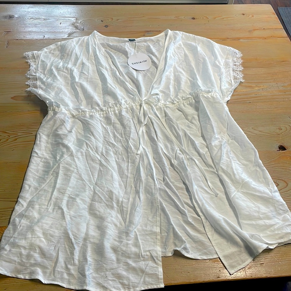 SHEIN swim cover up